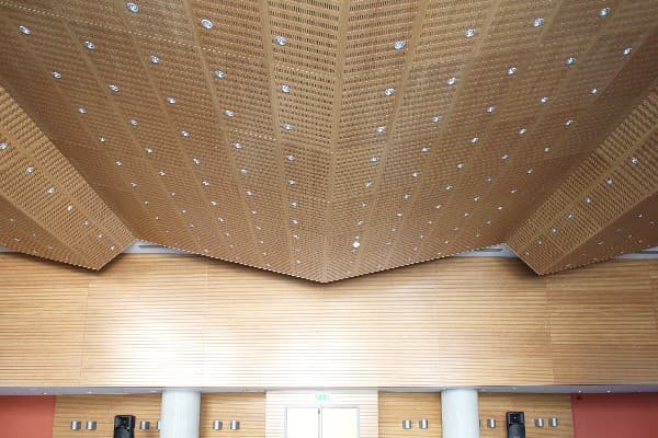 5 ideas de techos acústicos decorativos